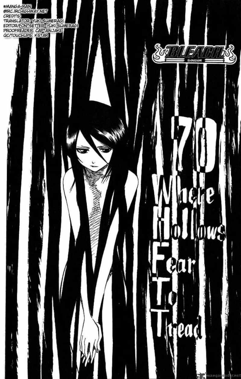 BLEACH Chapter 70 - Page 4