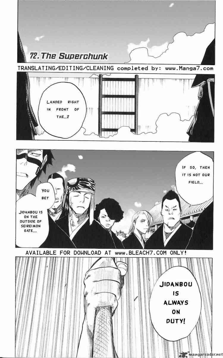 BLEACH Chapter 72 - Page 1