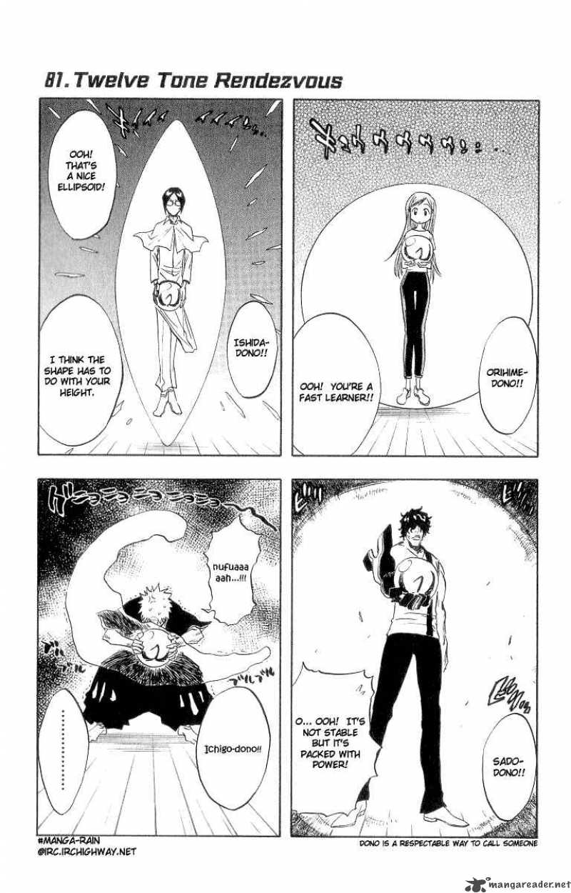 BLEACH Chapter 81 - Page 1