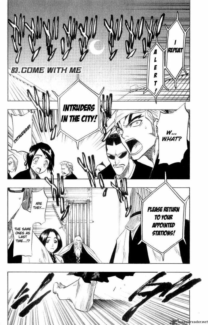 BLEACH Chapter 83 - Page 1