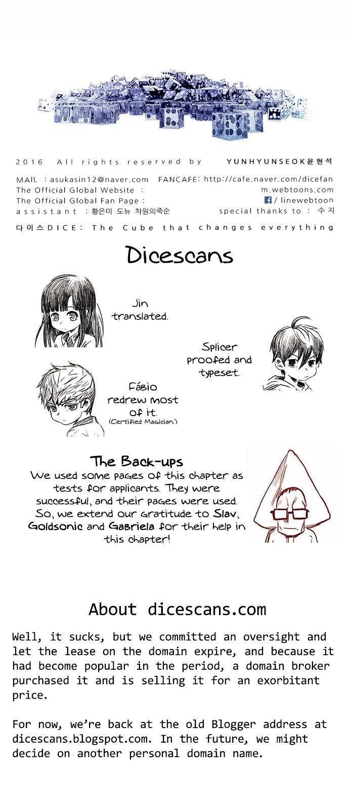 Dice: The Cube That Changes Everything Chapter 160 - Page 60