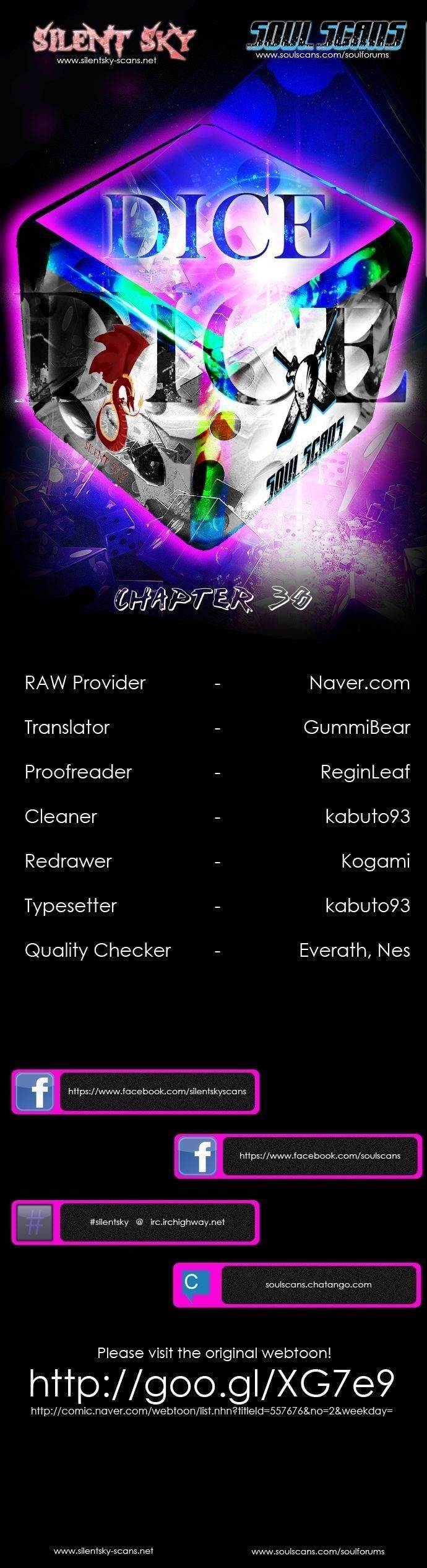 Dice: The Cube That Changes Everything Chapter 38 - Page 1