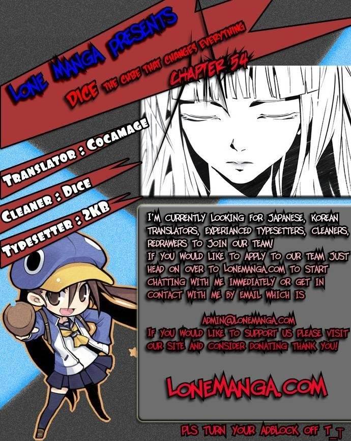 Dice: The Cube That Changes Everything Chapter 54 - Page 1