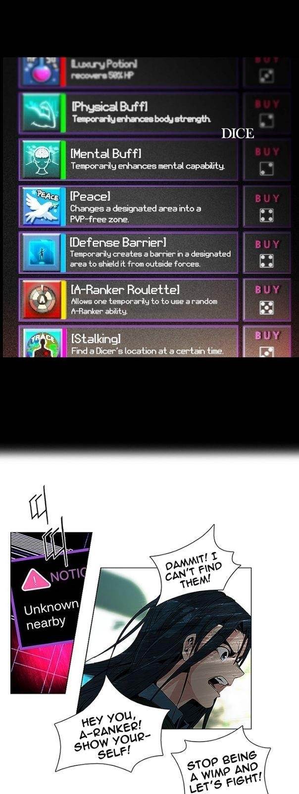 Dice: The Cube That Changes Everything Chapter 71 - Page 1