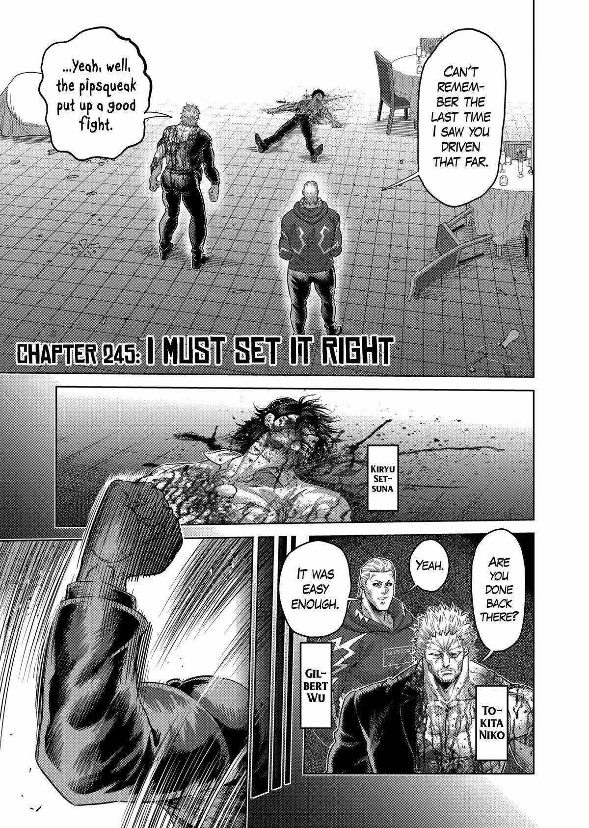 Kengan Omega Chapter 245 - Page 1