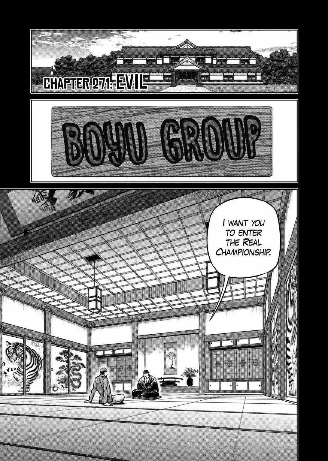 Kengan Omega Chapter 271 - Page 1