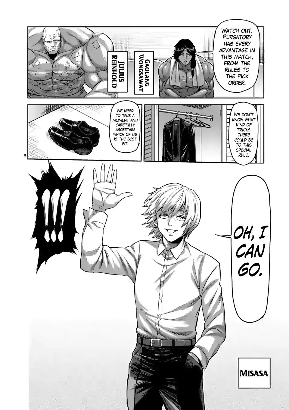 Kengan Omega Chapter 76 - Page 8