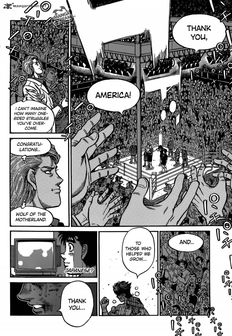 HAJIME NO IPPO Chapter 1007 - Page 16