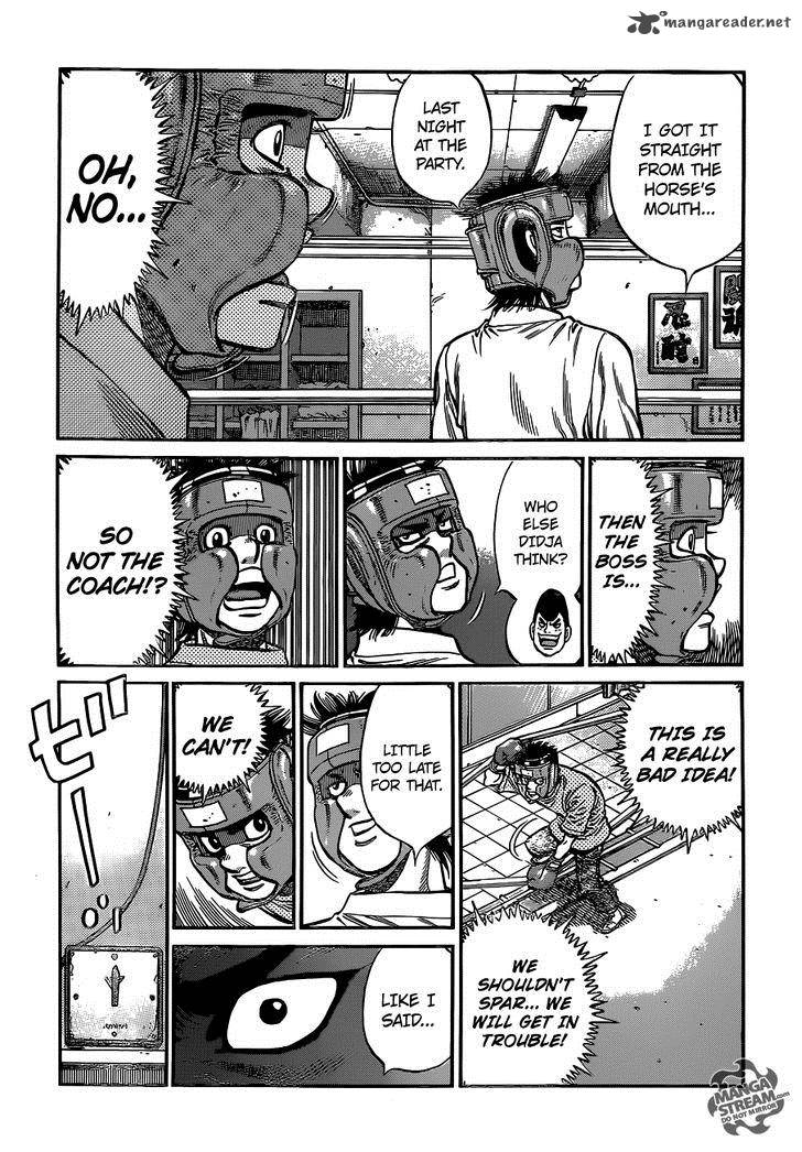 HAJIME NO IPPO Chapter 1008 - Page 11