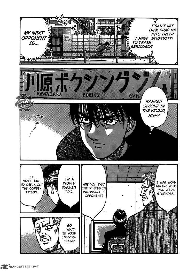 HAJIME NO IPPO Chapter 1013 - Page 20