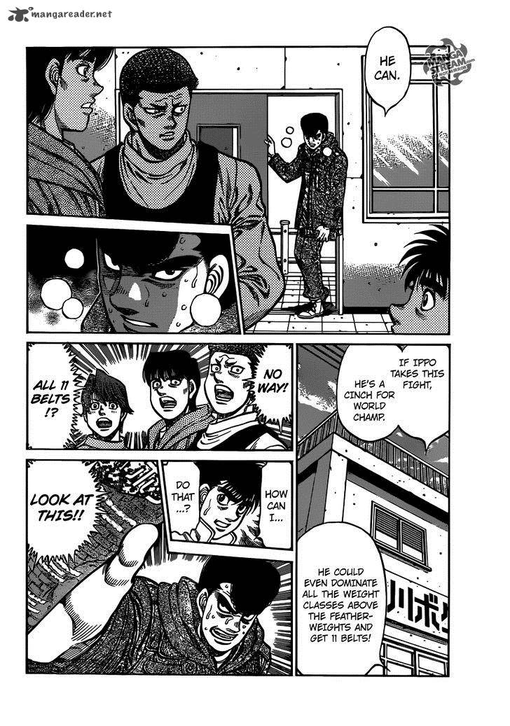 HAJIME NO IPPO Chapter 1013 - Page 9
