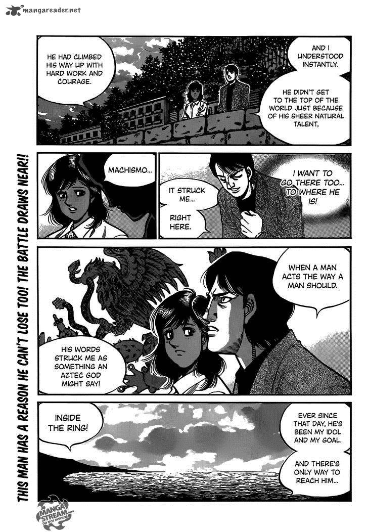 HAJIME NO IPPO Chapter 1015 - Page 15