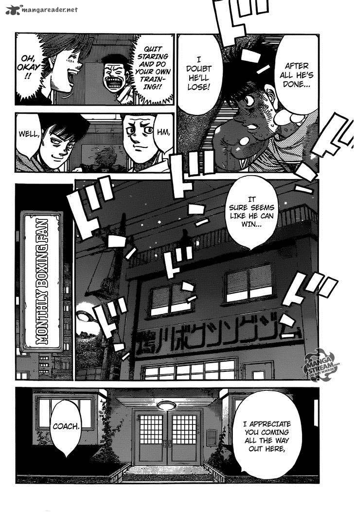 HAJIME NO IPPO Chapter 1016 - Page 15