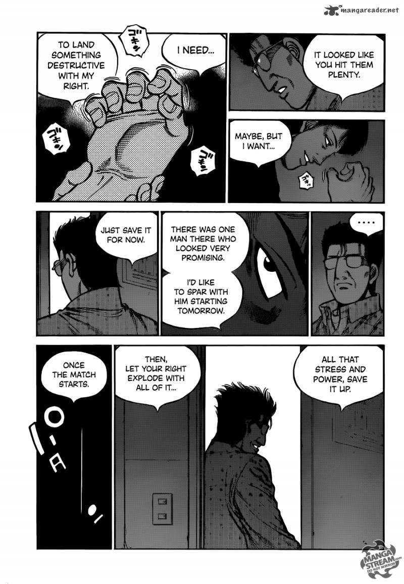 HAJIME NO IPPO Chapter 1019 - Page 9