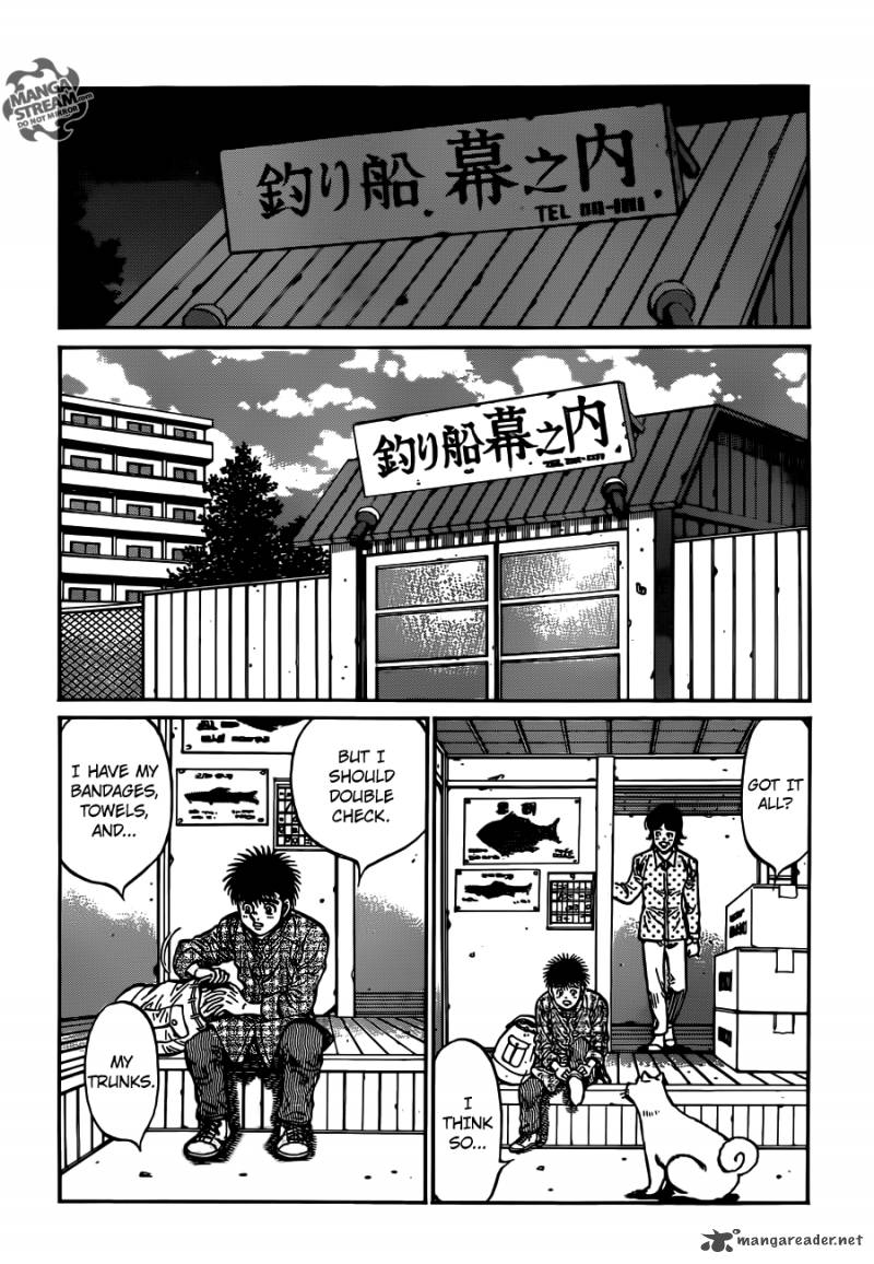 HAJIME NO IPPO Chapter 1020 - Page 15