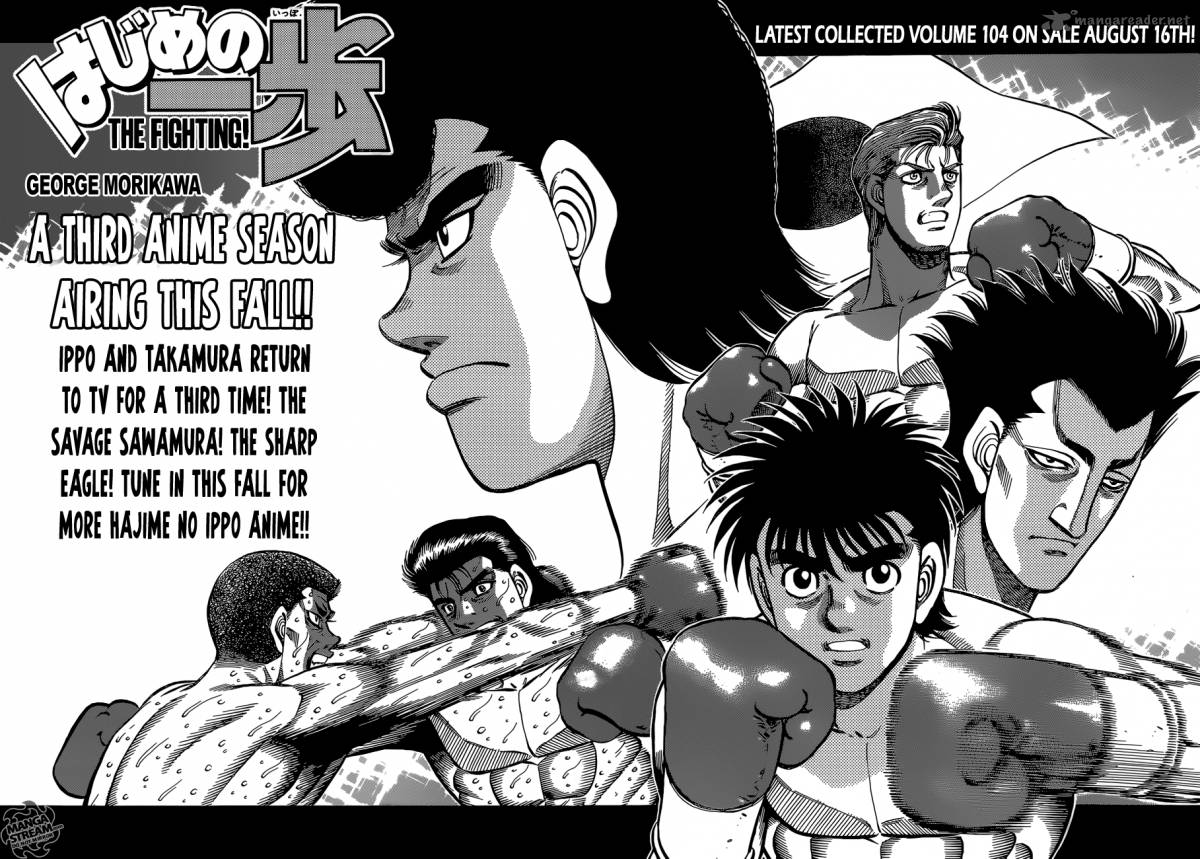 HAJIME NO IPPO Chapter 1026 - Page 2
