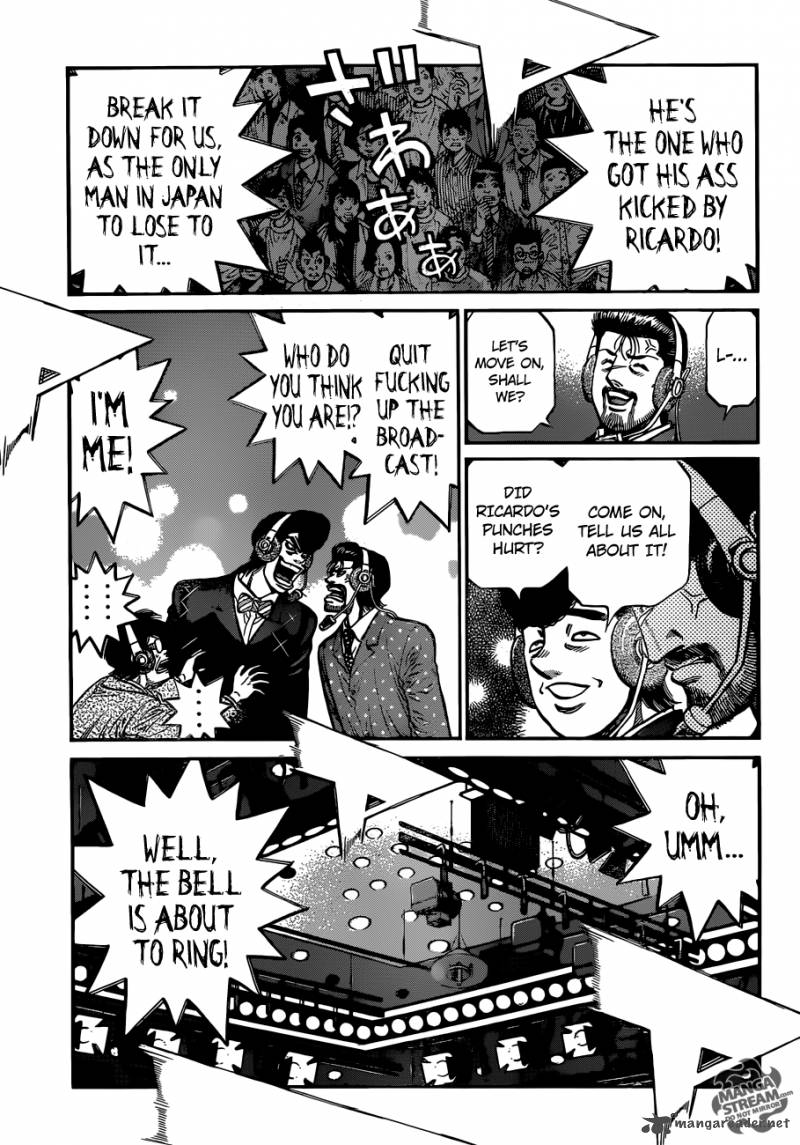 HAJIME NO IPPO Chapter 1031 - Page 4