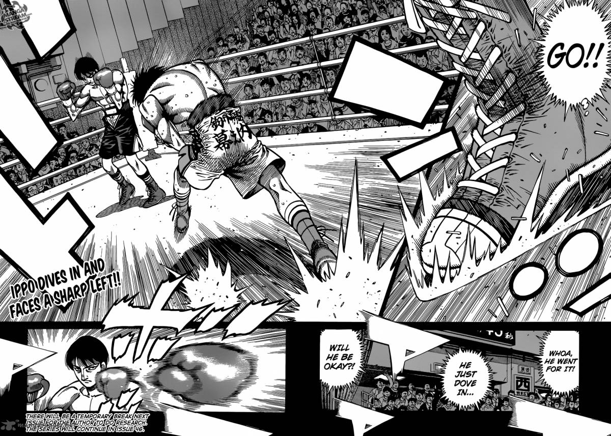HAJIME NO IPPO Chapter 1033 - Page 11