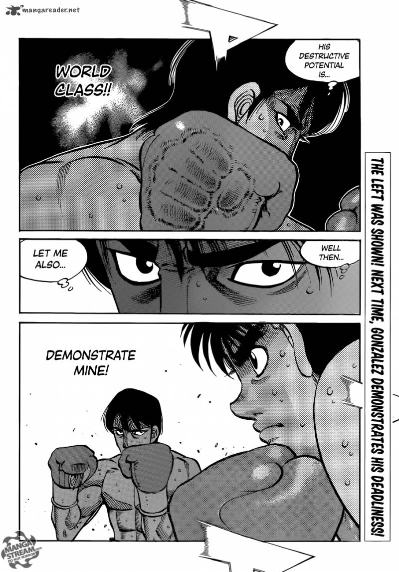 HAJIME NO IPPO Chapter 1035 - Page 18