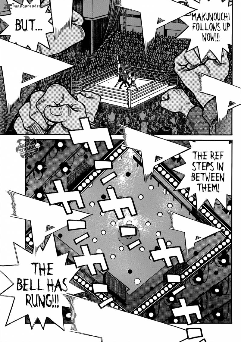 HAJIME NO IPPO Chapter 1039 - Page 12