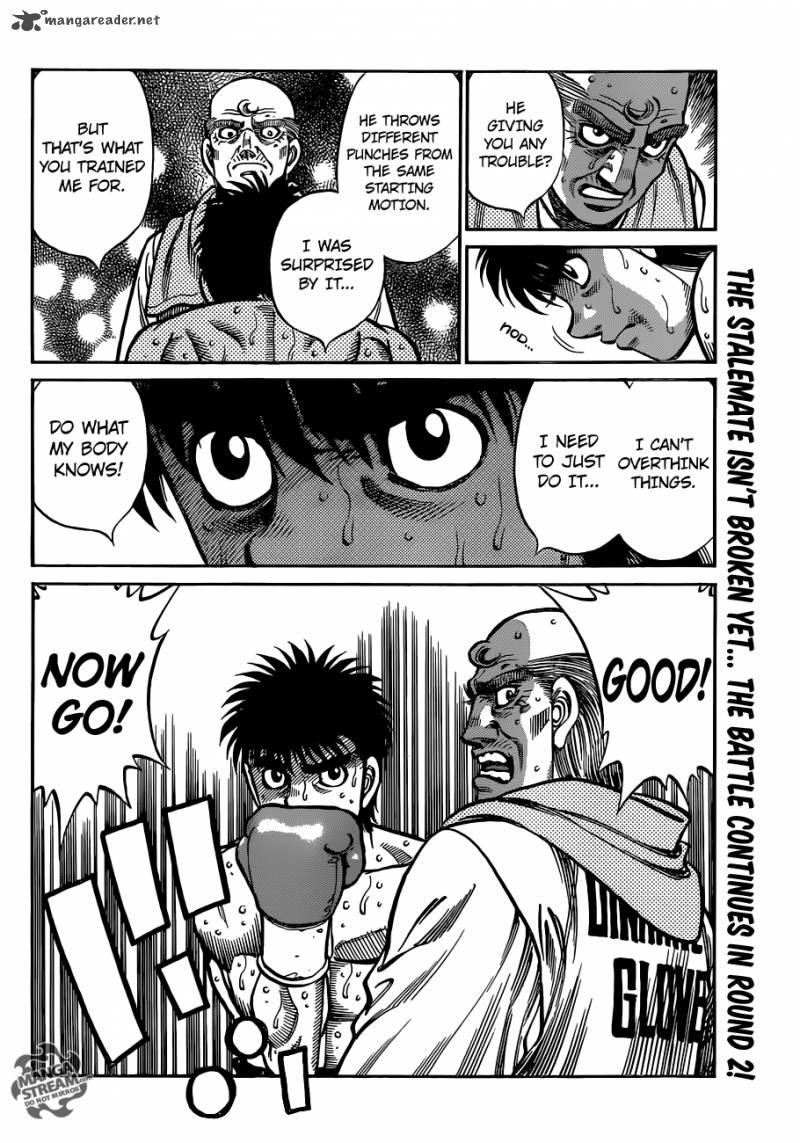 HAJIME NO IPPO Chapter 1039 - Page 17