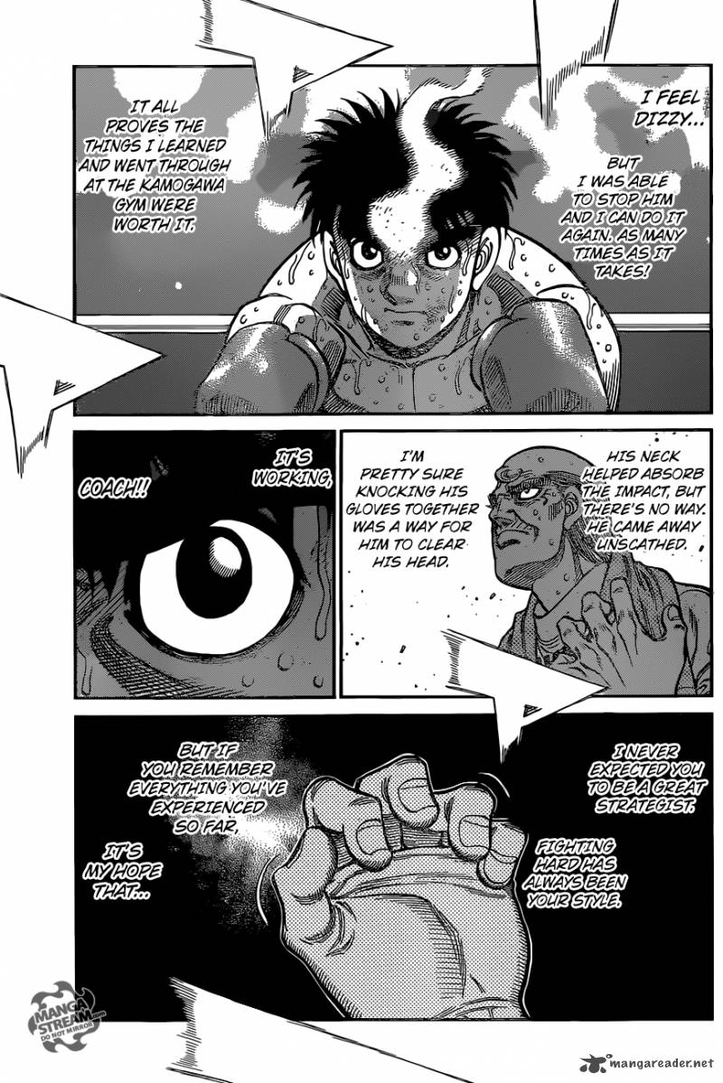 HAJIME NO IPPO Chapter 1042 - Page 15