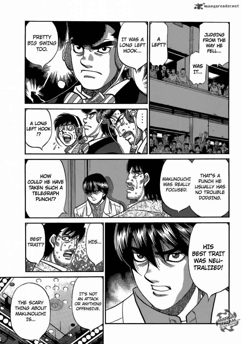 HAJIME NO IPPO Chapter 1048 - Page 14