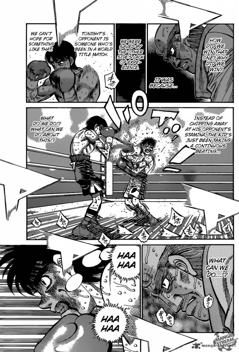 HAJIME NO IPPO Chapter 1052 - Page 9