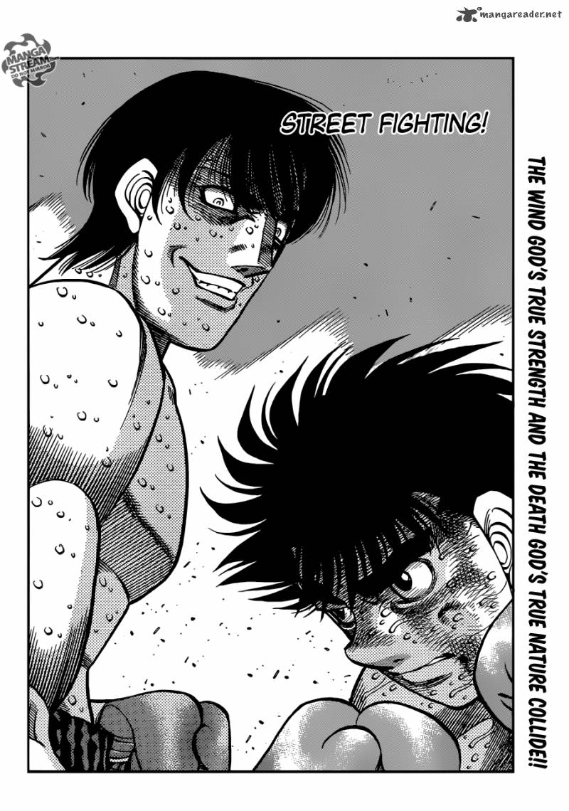 HAJIME NO IPPO Chapter 1055 - Page 14