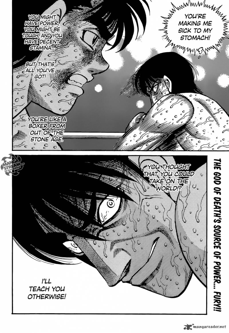 HAJIME NO IPPO Chapter 1056 - Page 12