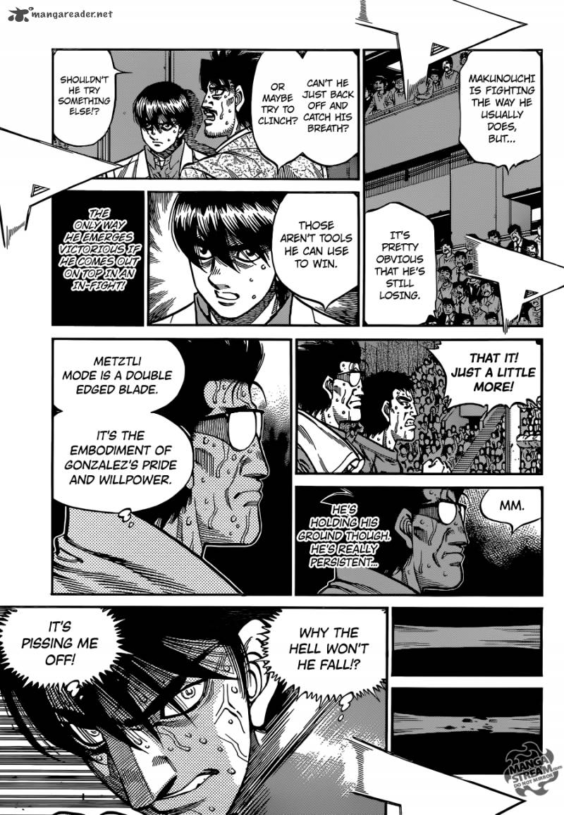HAJIME NO IPPO Chapter 1060 - Page 11