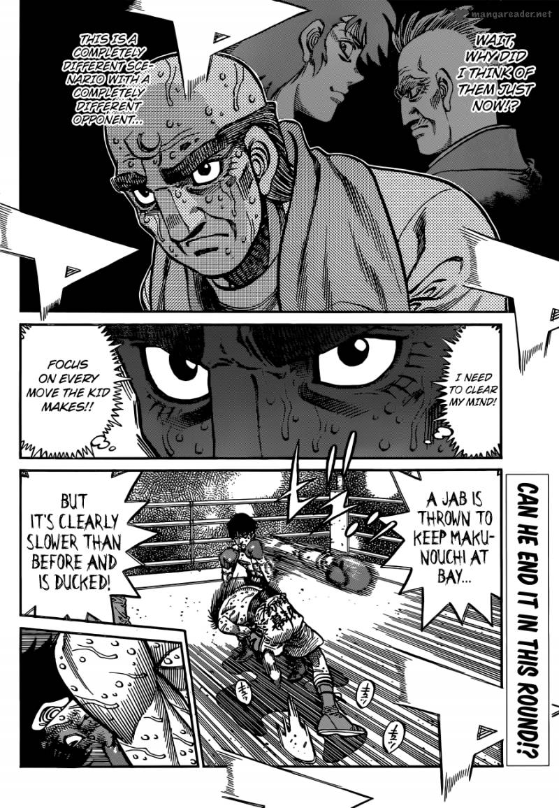 HAJIME NO IPPO Chapter 1063 - Page 10