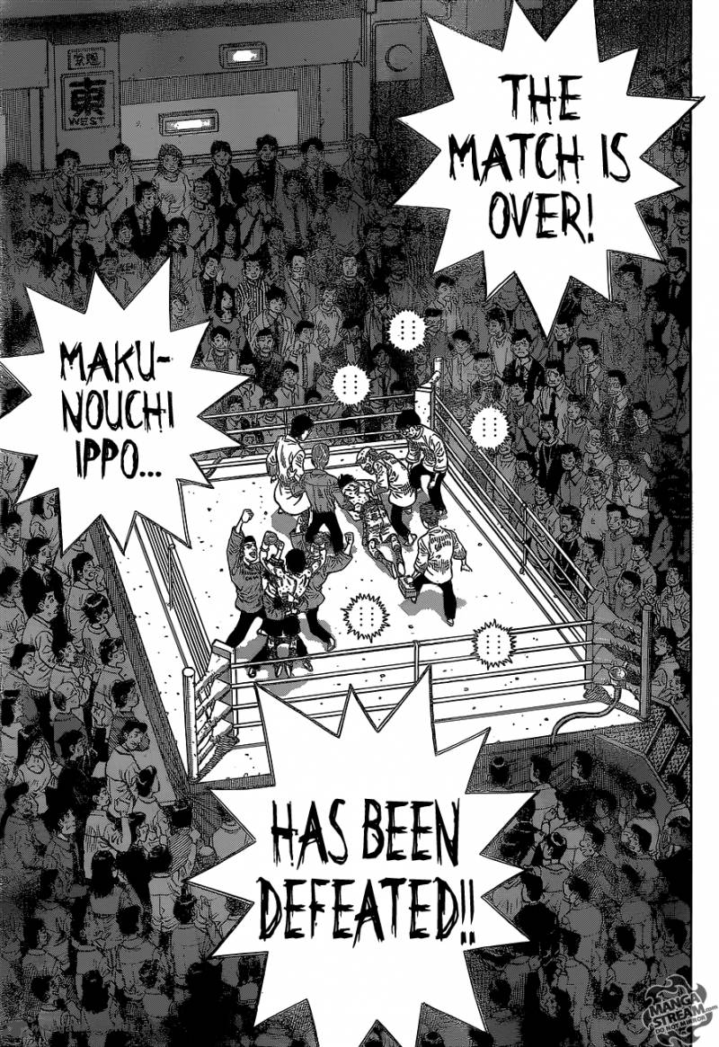 HAJIME NO IPPO Chapter 1069 - Page 13
