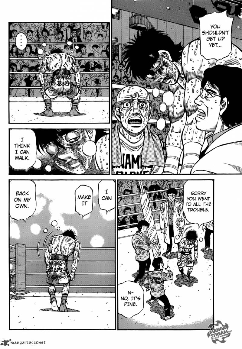 HAJIME NO IPPO Chapter 1071 - Page 2
