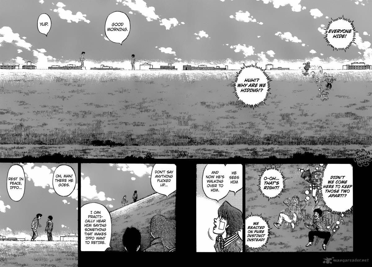 HAJIME NO IPPO Chapter 1074 - Page 2