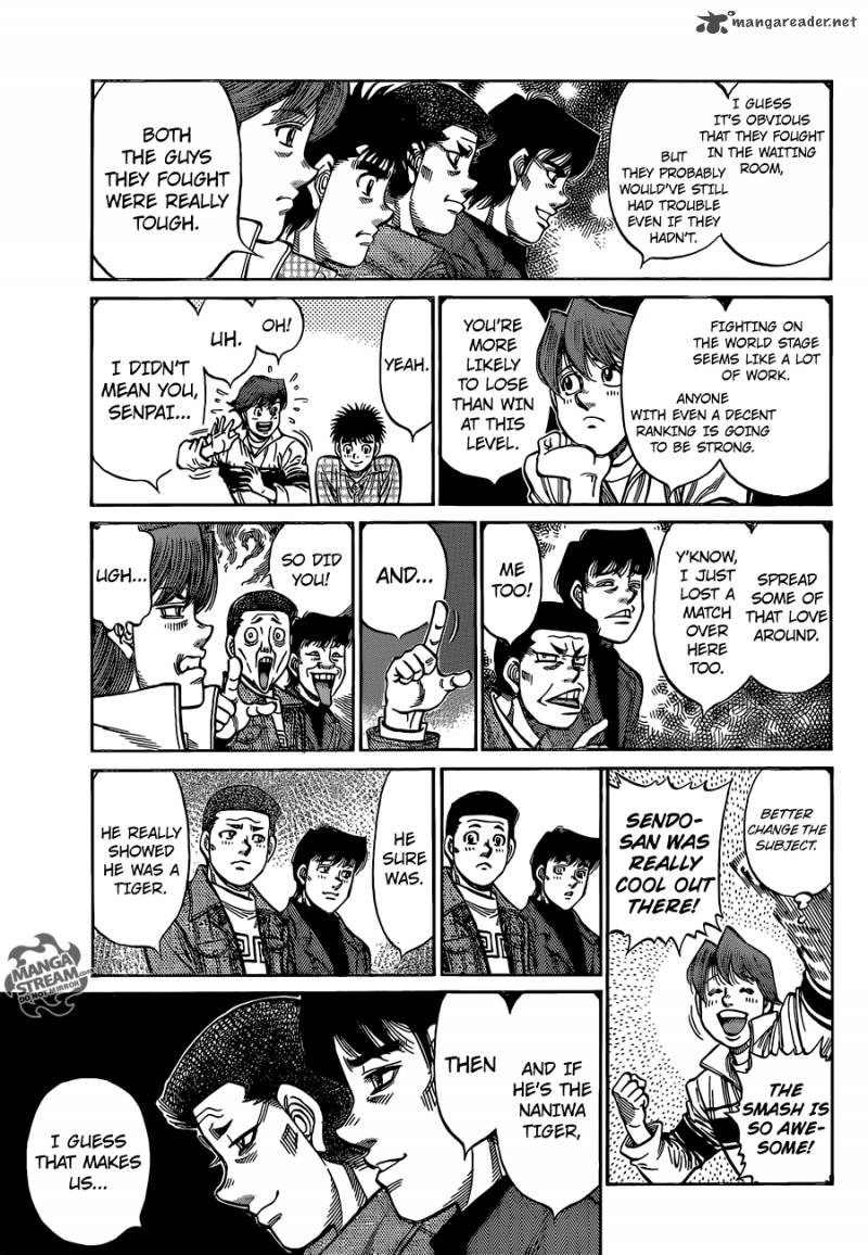 HAJIME NO IPPO Chapter 1092 - Page 15