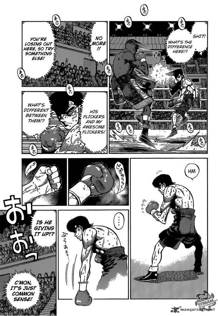 HAJIME NO IPPO Chapter 1103 - Page 9
