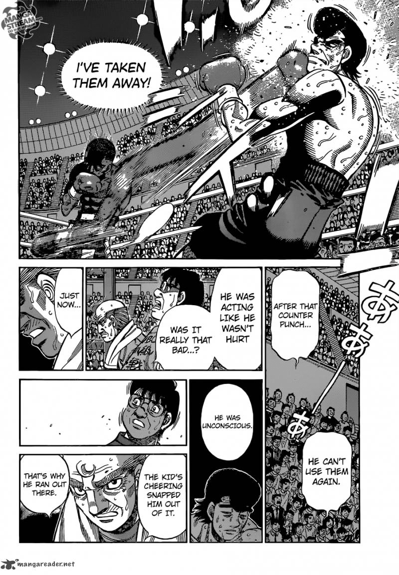 HAJIME NO IPPO Chapter 1105 - Page 10
