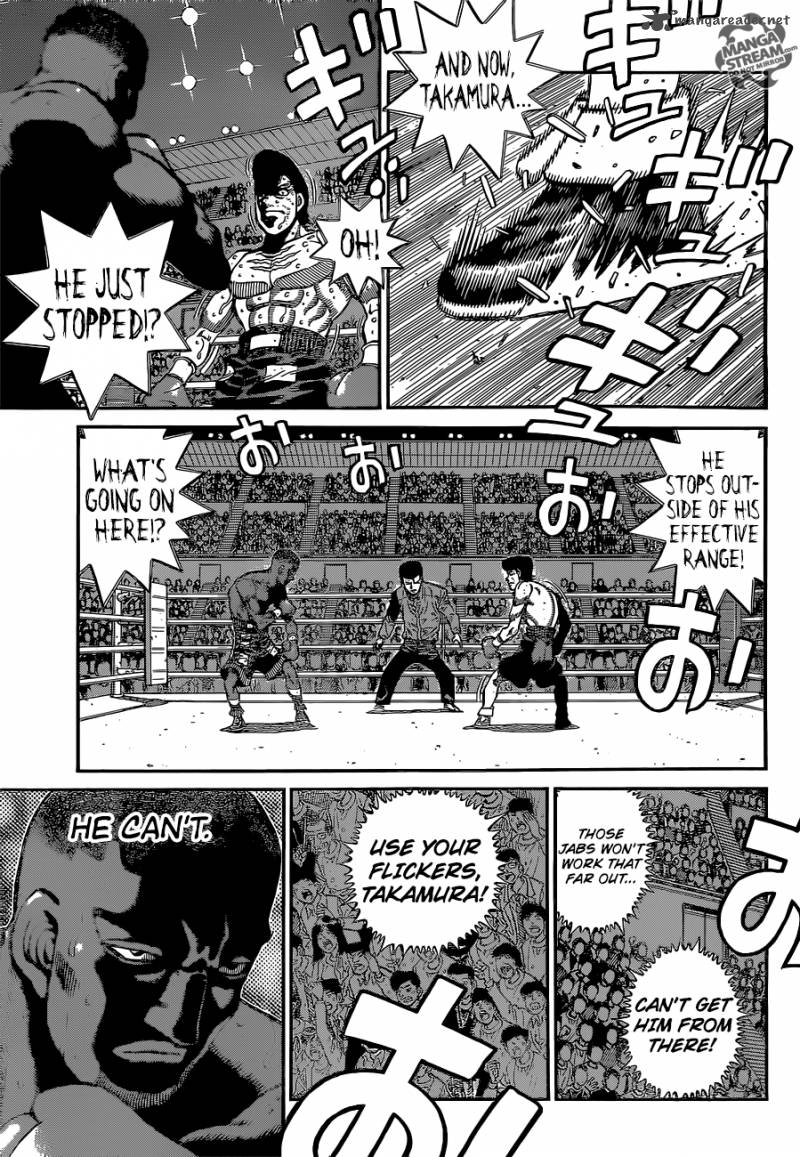 HAJIME NO IPPO Chapter 1105 - Page 9
