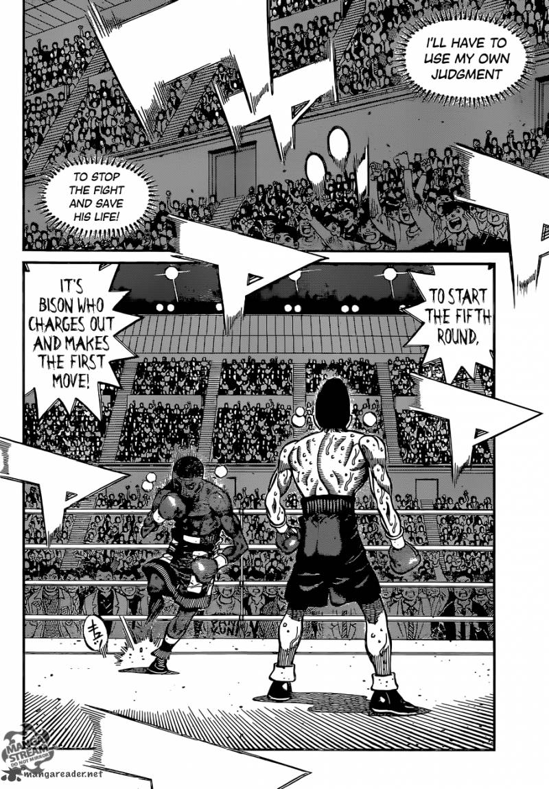 HAJIME NO IPPO Chapter 1111 - Page 4