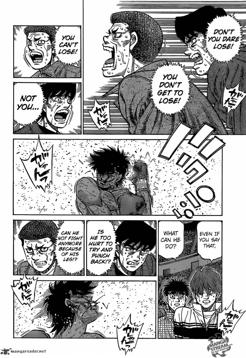 HAJIME NO IPPO Chapter 1116 - Page 14