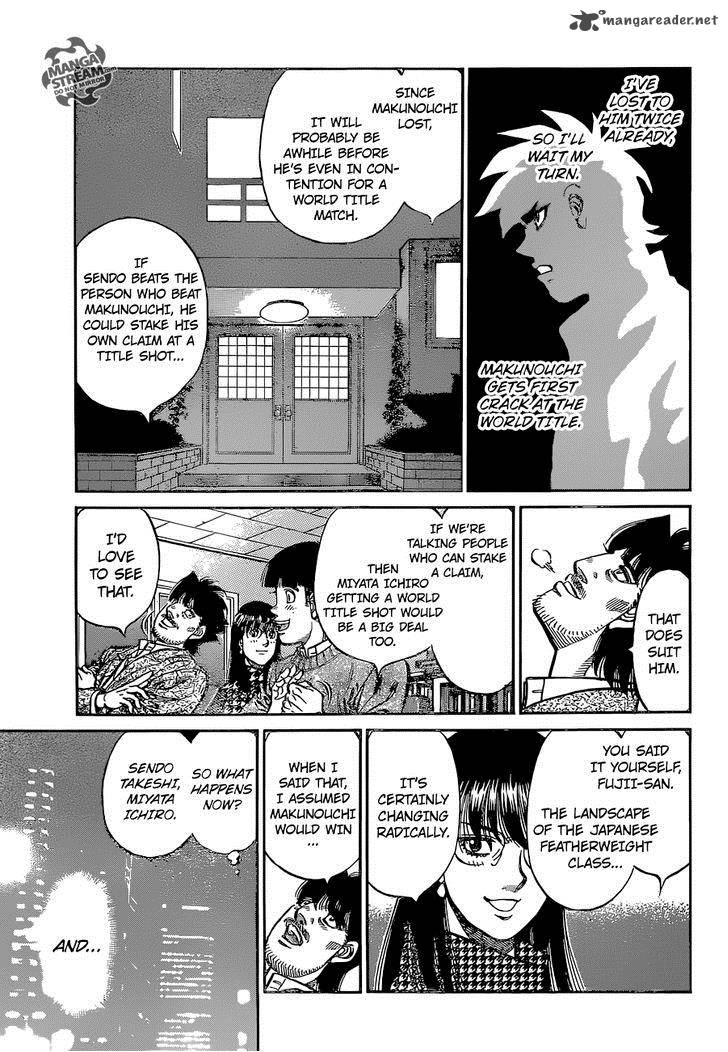 HAJIME NO IPPO Chapter 1123 - Page 5