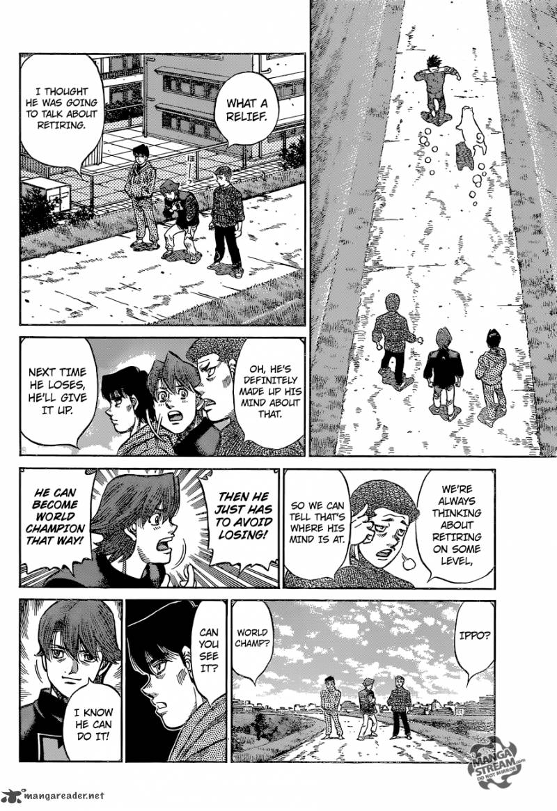 HAJIME NO IPPO Chapter 1124 - Page 10