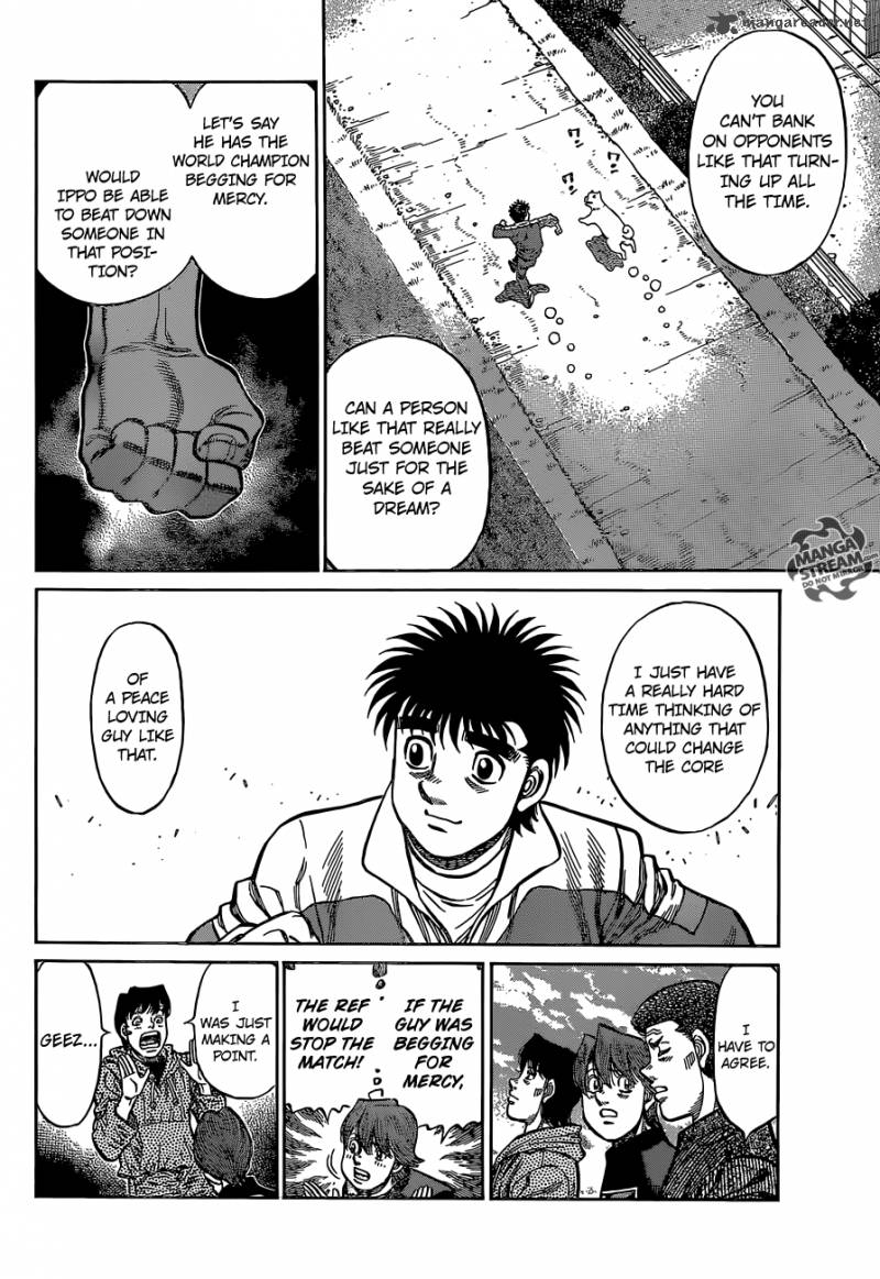 HAJIME NO IPPO Chapter 1124 - Page 14
