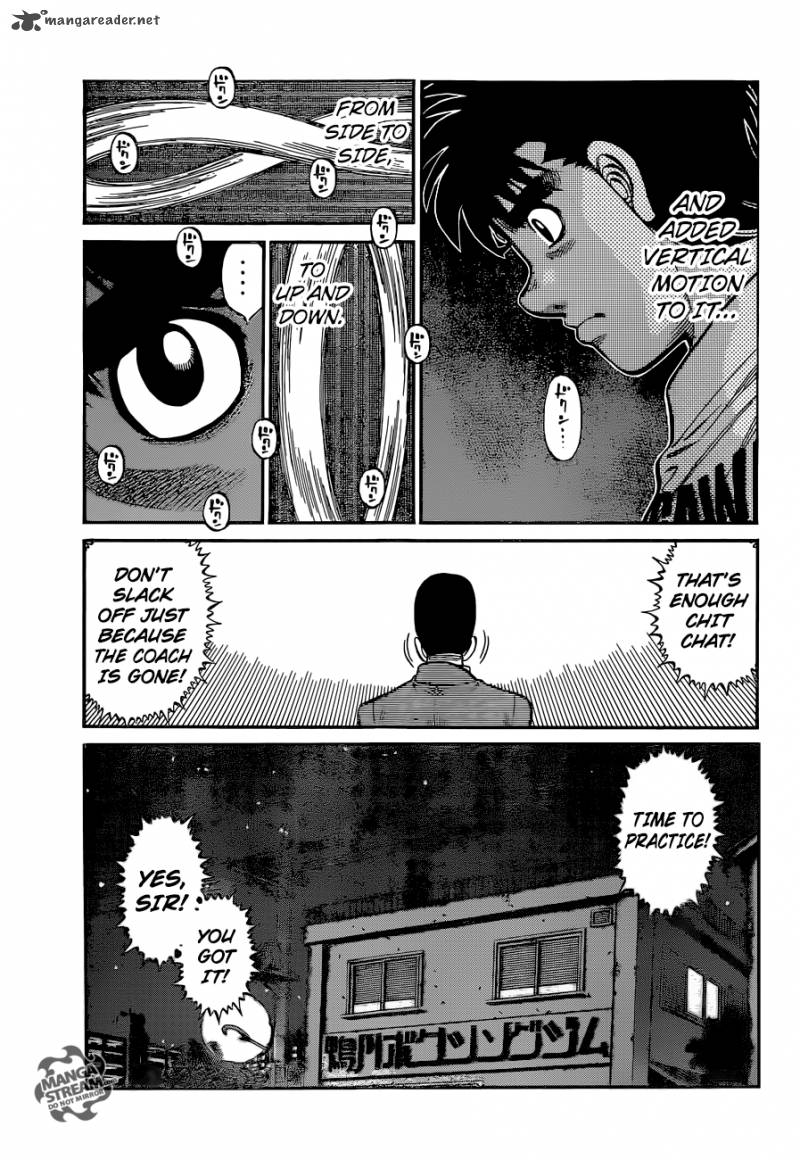 HAJIME NO IPPO Chapter 1133 - Page 11