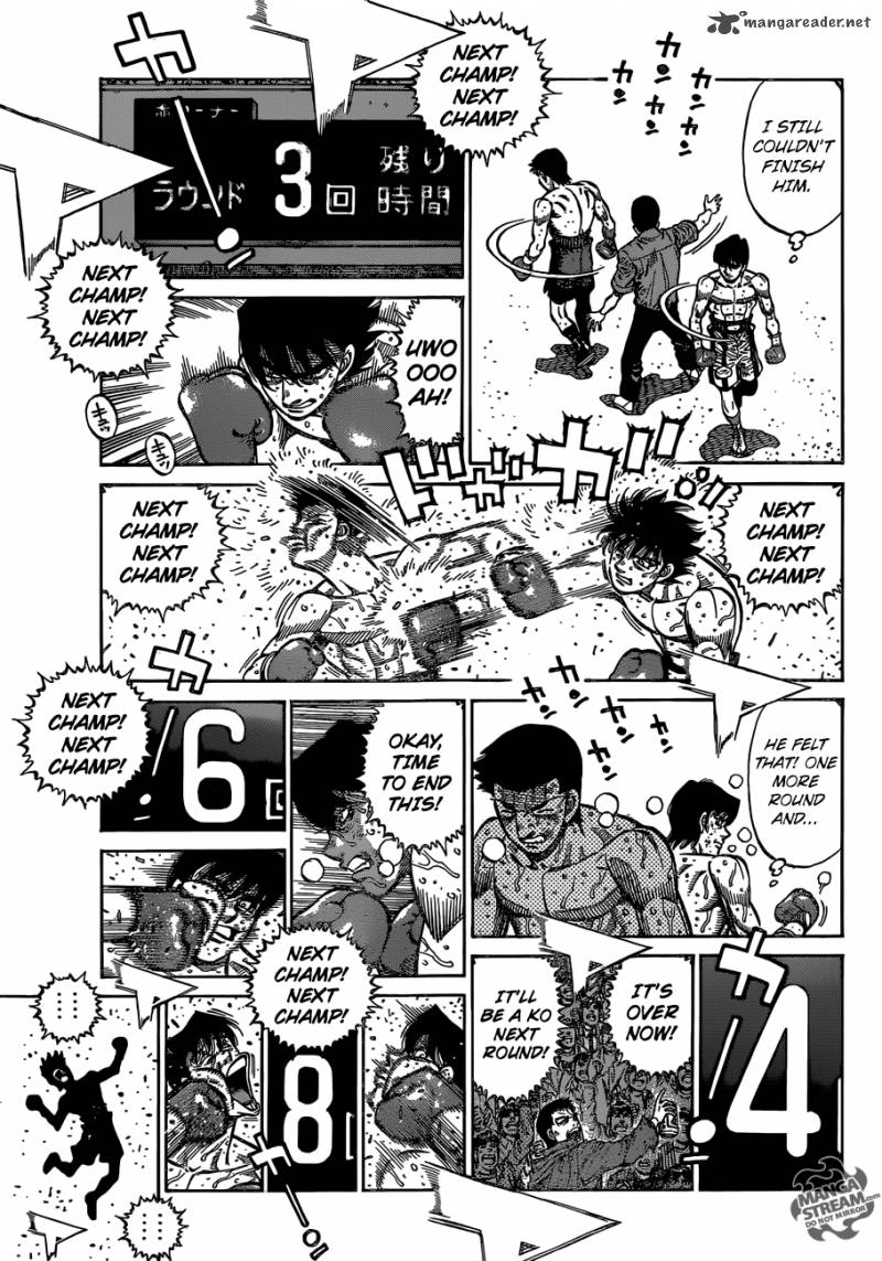 HAJIME NO IPPO Chapter 1137 - Page 9