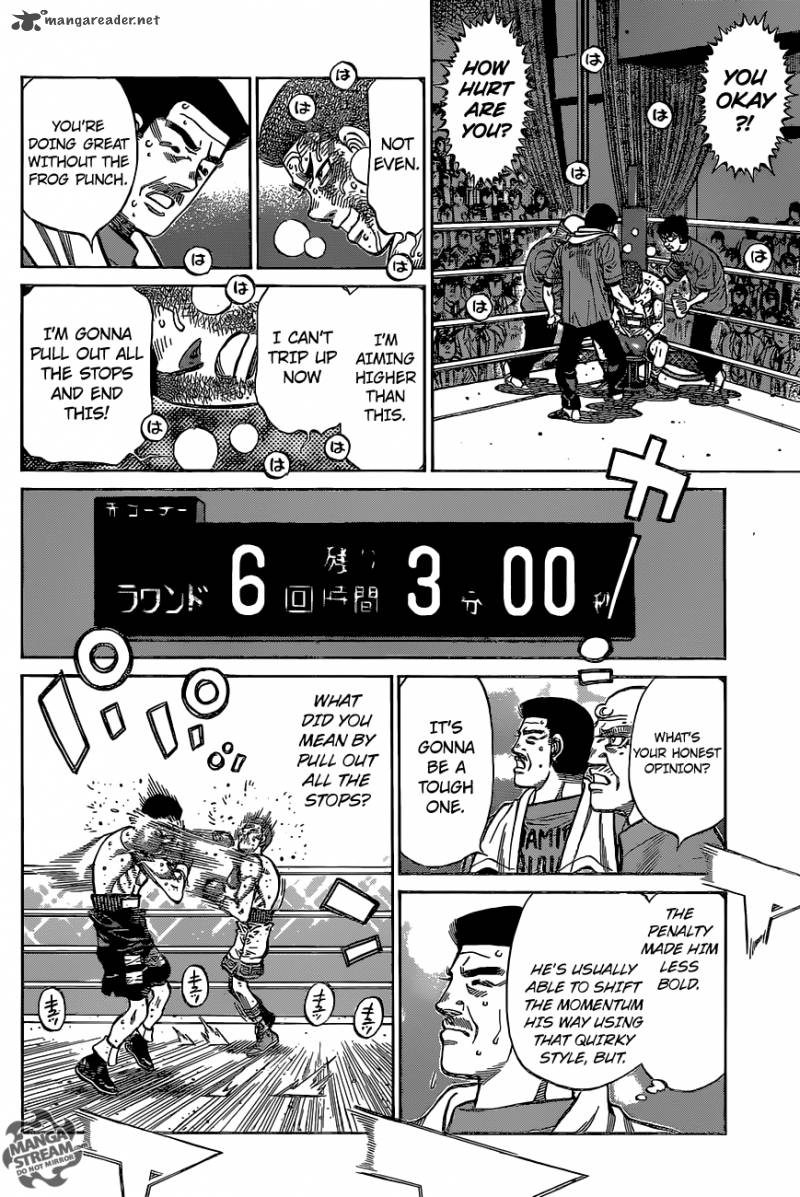 HAJIME NO IPPO Chapter 1139 - Page 12
