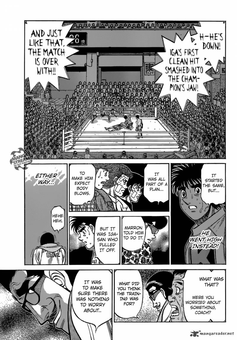 HAJIME NO IPPO Chapter 1142 - Page 12