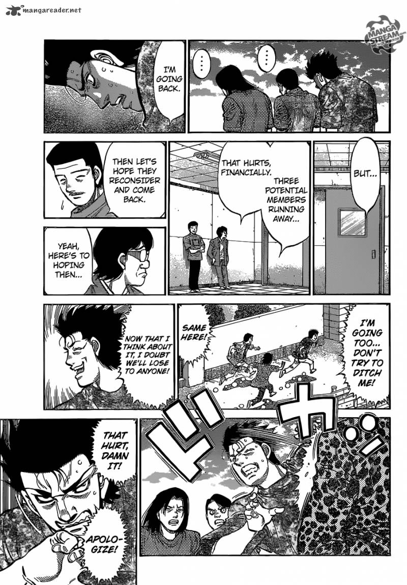 HAJIME NO IPPO Chapter 1149 - Page 15
