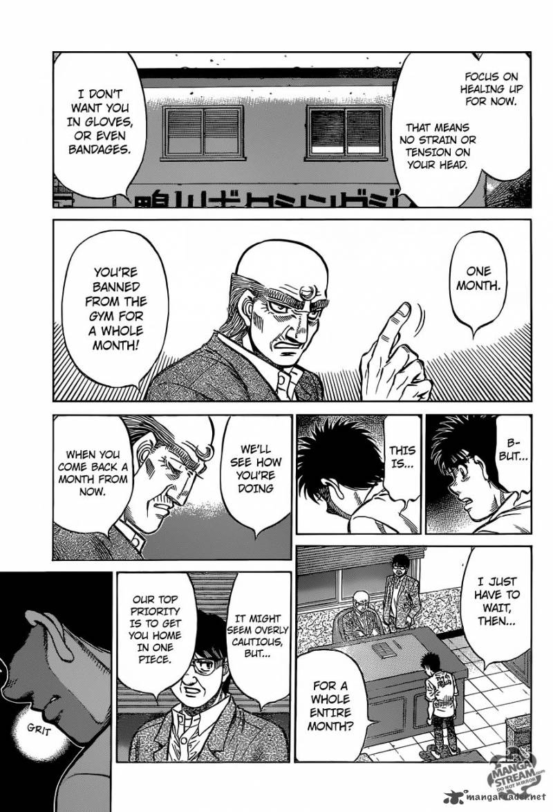 HAJIME NO IPPO Chapter 1154 - Page 9